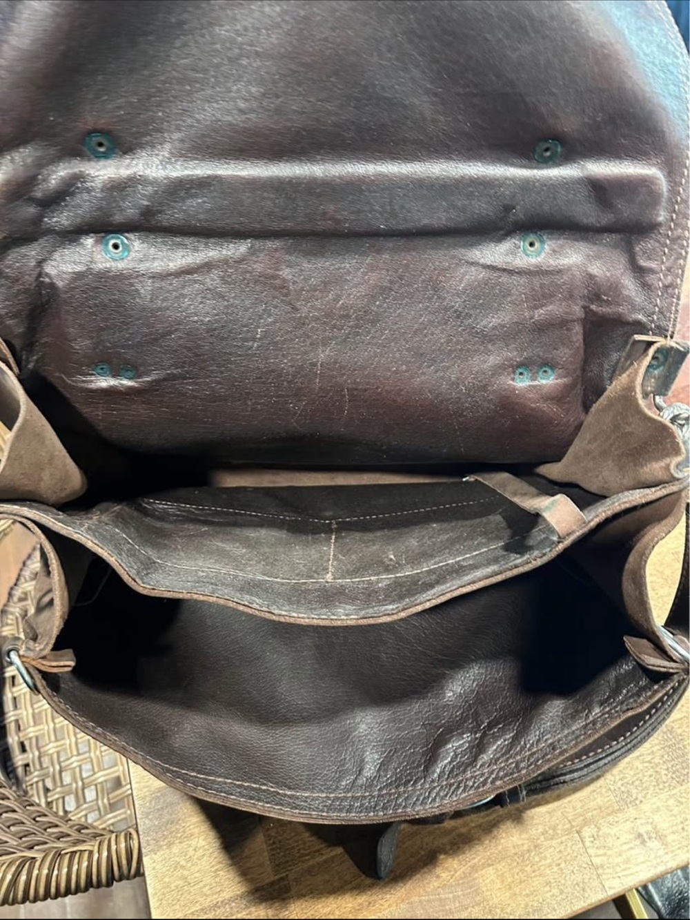 Saddleback Leather Messenger Bag - Picture 2 of 4